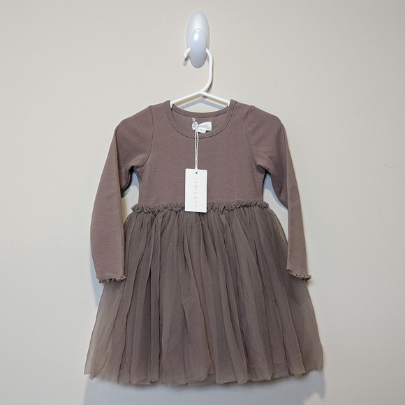 Jamie Kay Other - NWT Jamie Kay Anna Tulle Dress Size 2yr Mushroom